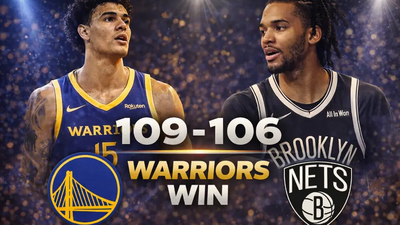 Warriors remontan en el último cuarto y vencen 109-106 a Nets en el Chase Center