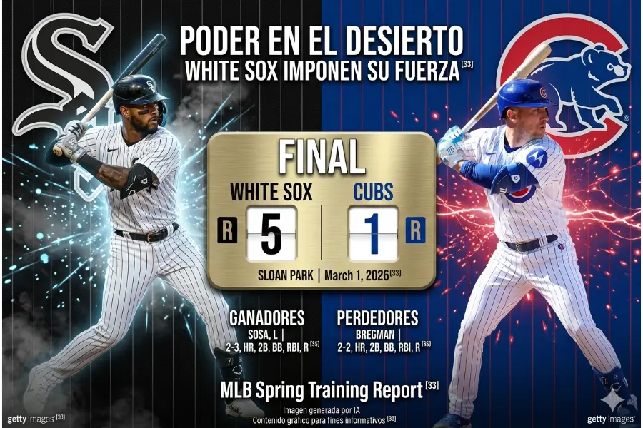 White Sox vs Cubs 1-3-26