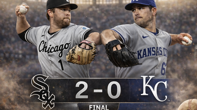 White Sox derrotan 2-0 a Royals en Kansas City: dominio total desde la lomita
