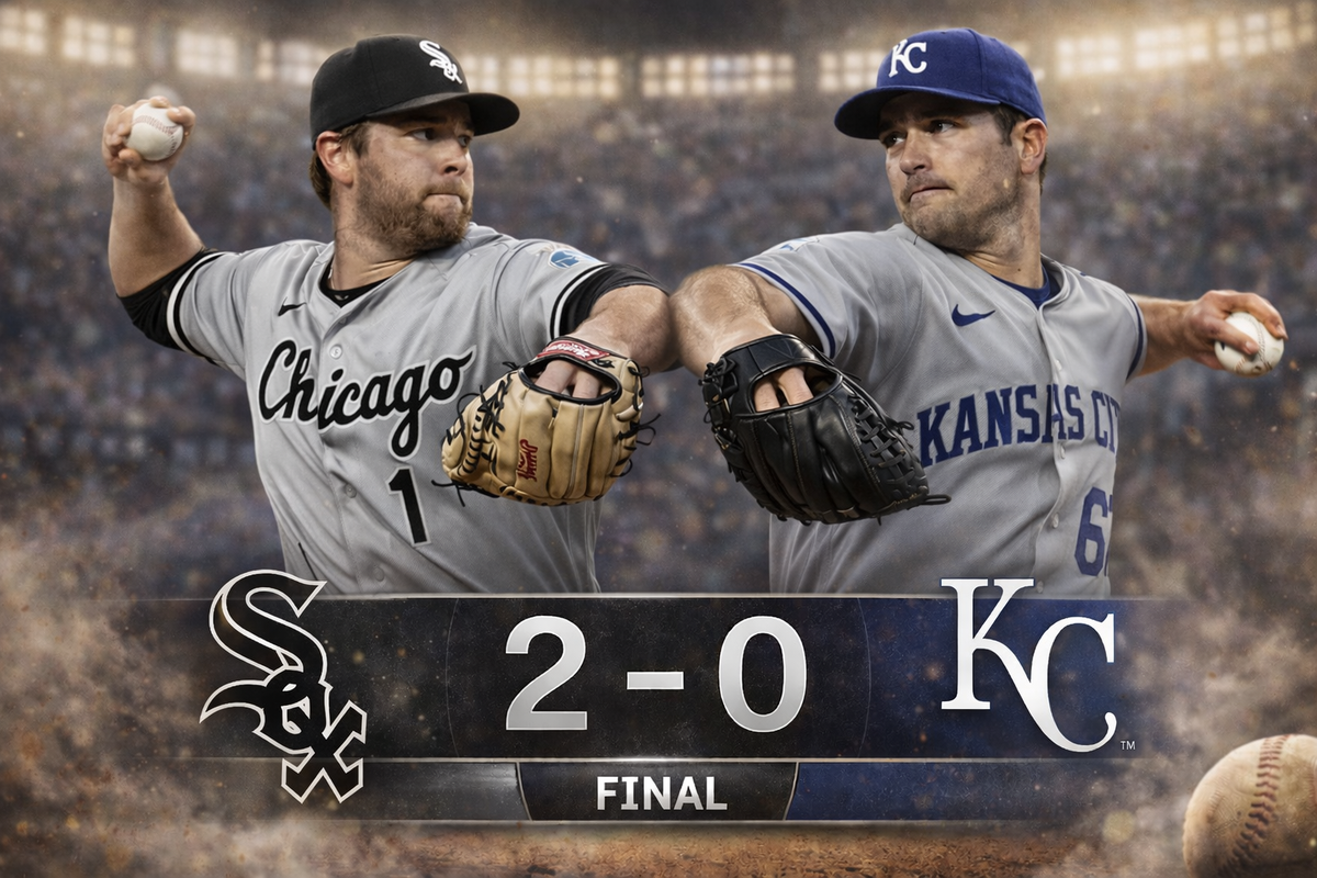 White Sox win 2-0 over Royals