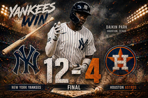 Yankees triumph at Daikin Park