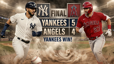 Yankees vencen 5-4 a Angels en un duelo vibrante en el Bronx