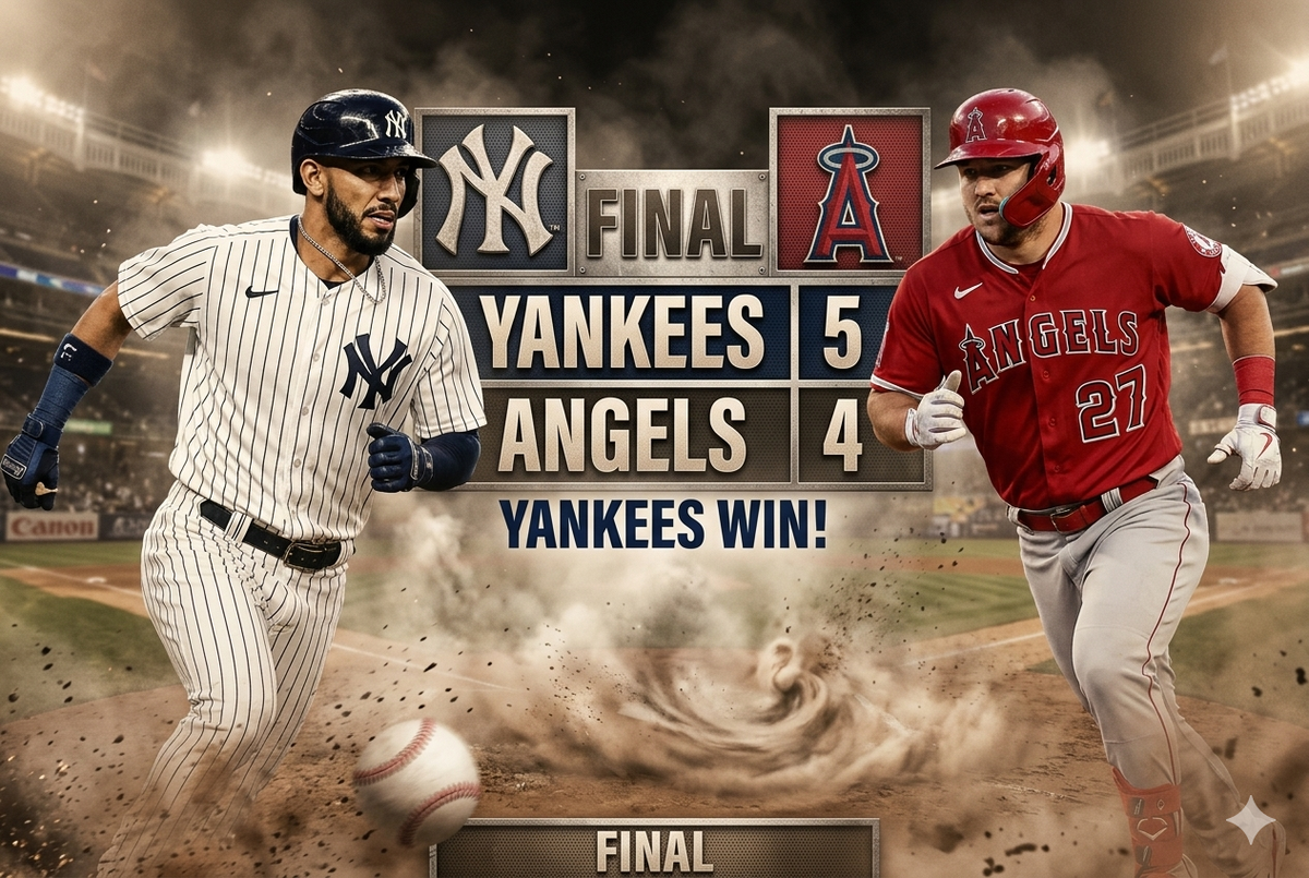Yankees vs Angels 15-4-26