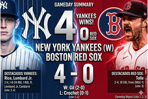 Yankees vs Boston 4-3-26