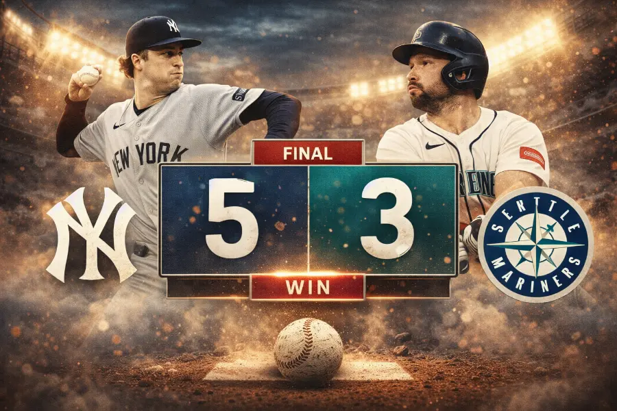 Yankees vs Mariners 1-4-26