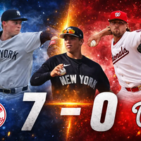 New York Yankees dominan a Washington Nationals con blanqueo en Tampa