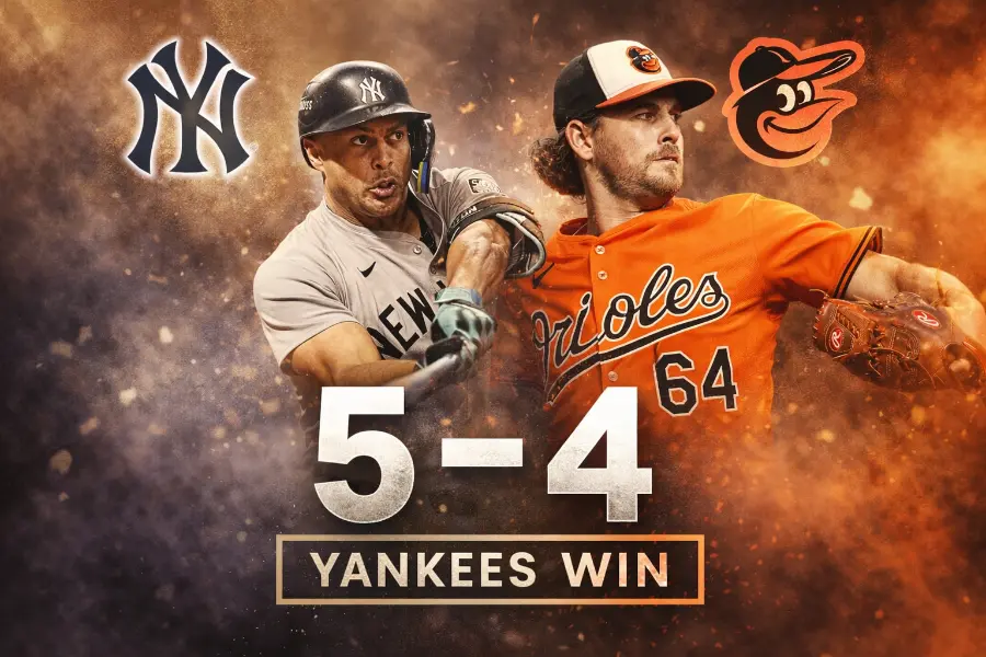 Yankees vs Orioles 19-3-26