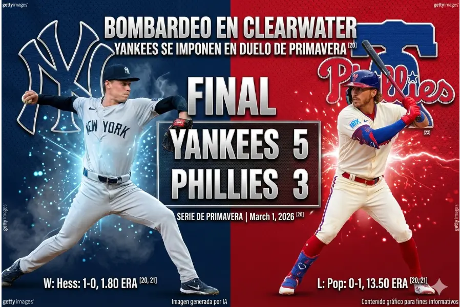 Yankees vs Phillies 1-3-26