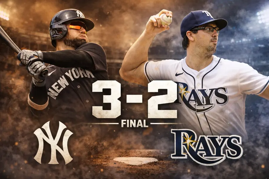 Yankees vs Rays 17-3-26