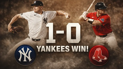 Yankees vencen 1-0 a Red Sox con un solo hit en Tampa