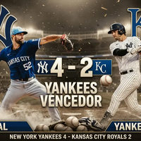 Yankees de Nueva York vencen a los Royals de Kansas City con cátedra de Pitcheo en el Bronx