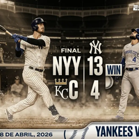 Yankees aplastan a los Royals 13-4: Una exhibición de poder en el Bronx