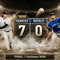 Yankees blanquean a los Royals: Ryan Weathers brilla en el Bronx (7-0)
