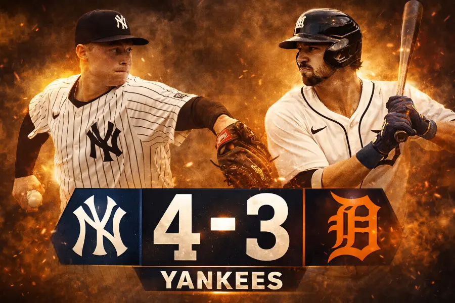 Yankees vs Tigers 12-3-26