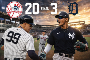 Yankees vs Tigers 21-2-26