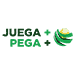 Juega + Pega + logo